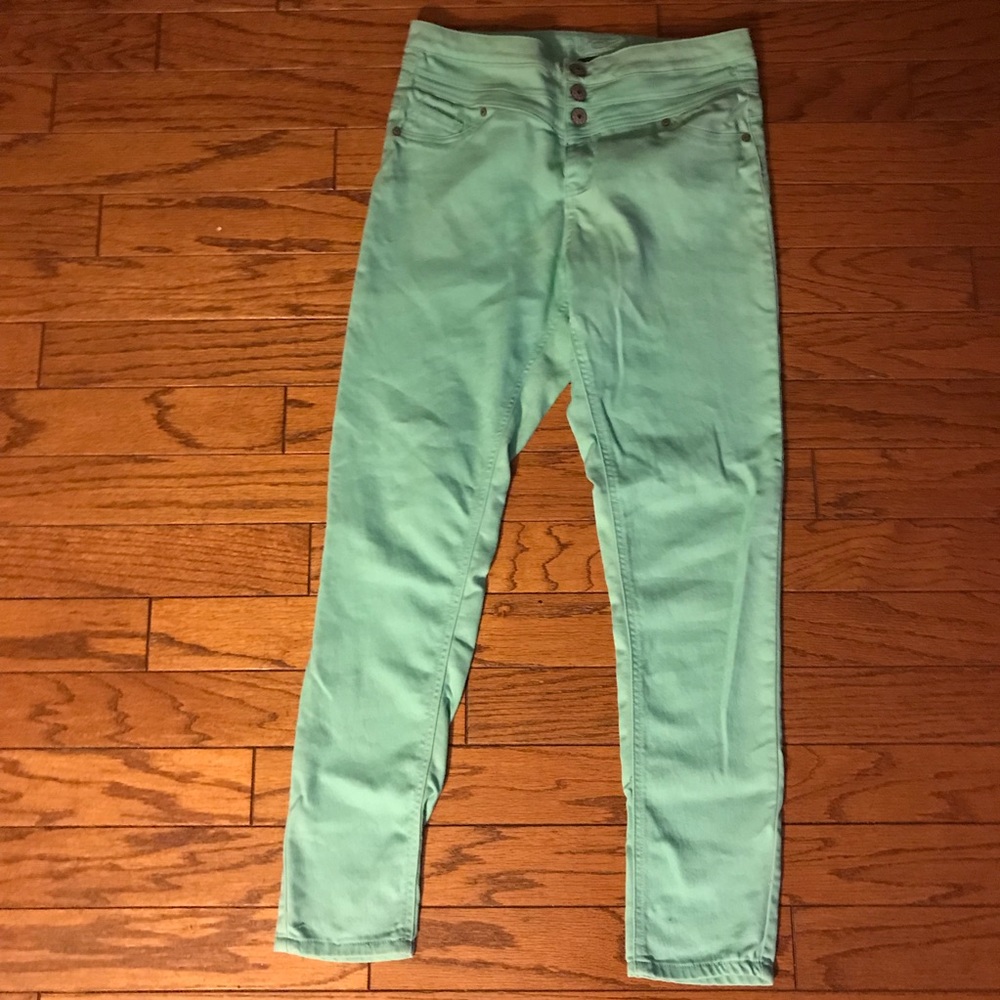 Rue 21 mint green jeggings